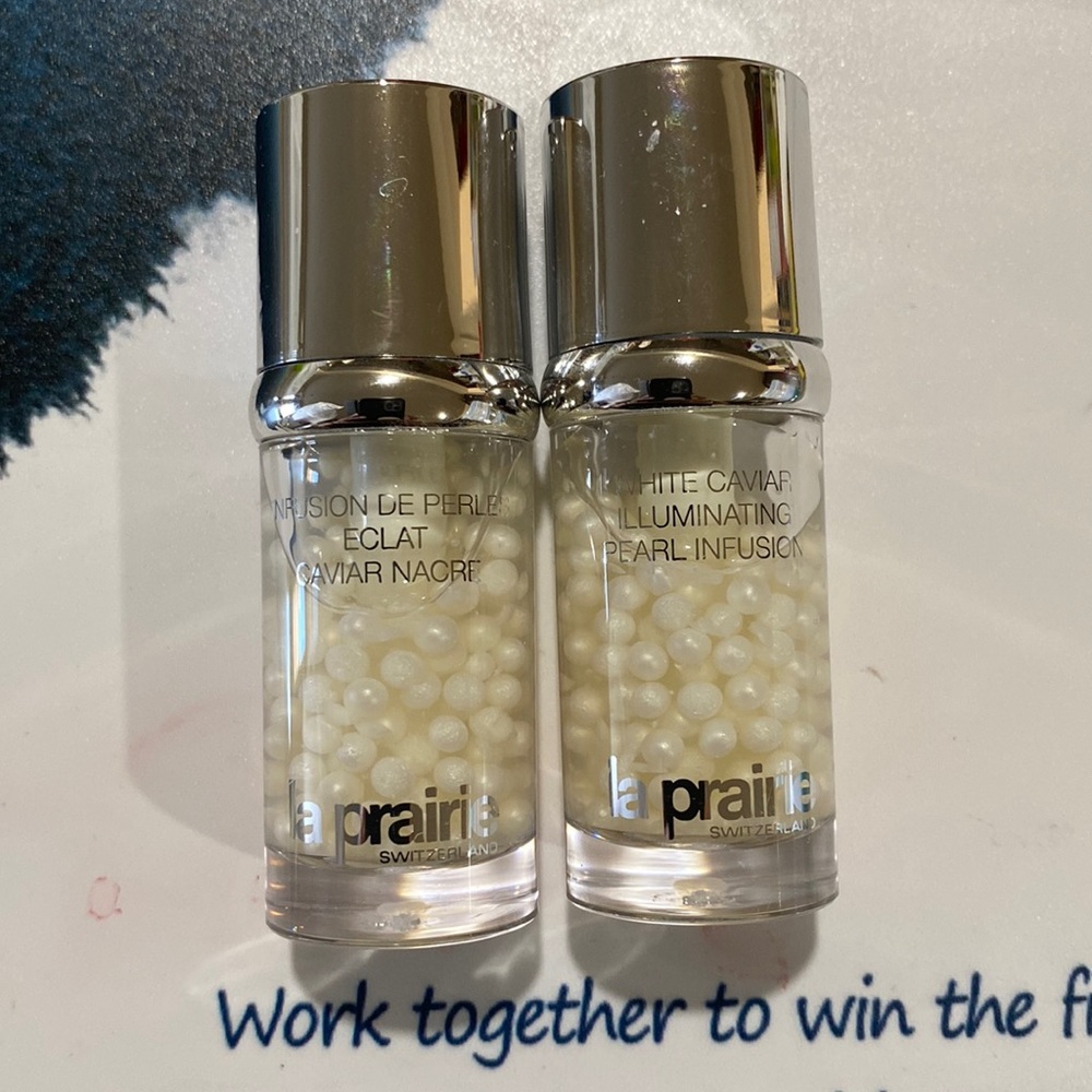Brand new white caviar illuminating Pearl Infusion Serum